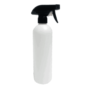 Notty White HDPE Bottle with Standard Spray Head - 500ml